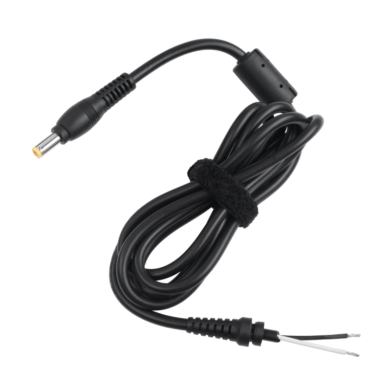 Kontakt 5,5/2,5 (19V/1,58A) för montering av Rebel med kabel