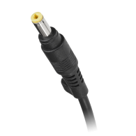Kontakt 4,8/1,7 (18,5V/4,9A) med nätkabel för montering av Quer