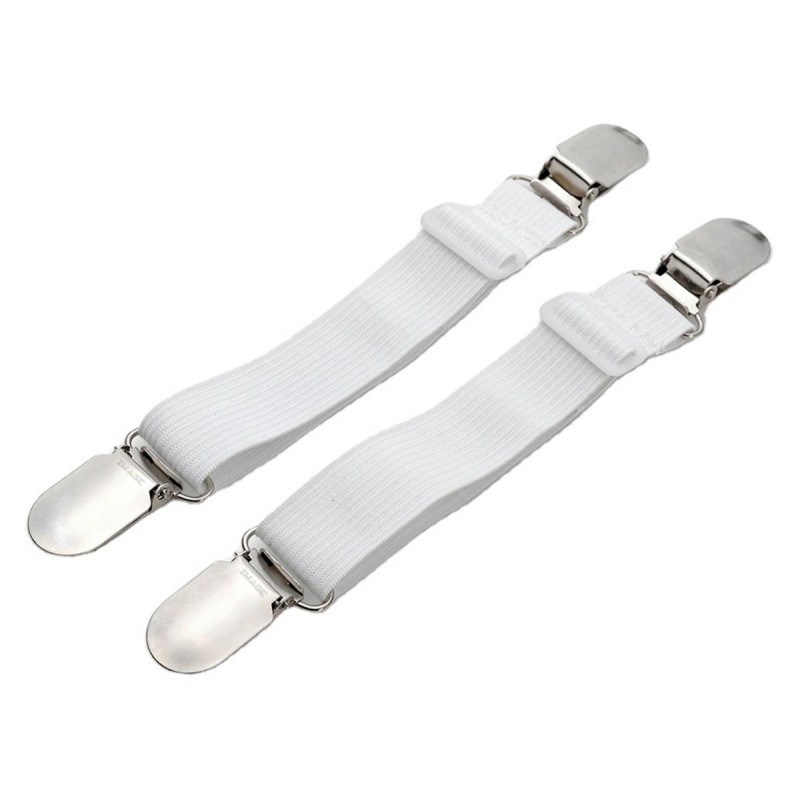 AG595A Elastiska bandklämmor för lakan 2 st