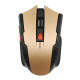 AK303A Bezprzewodowa mysz gamingowa gold