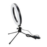 ZD67B LED-ringlampa 16 cm stativ
