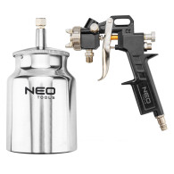 Målarpistol med nedre behållare 1,0 l, munstycke 1,5 mm.