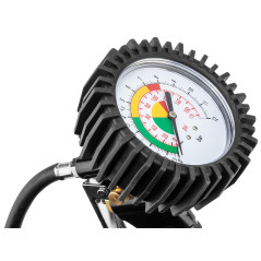 Pump med manometer med 63 mm, lång spets