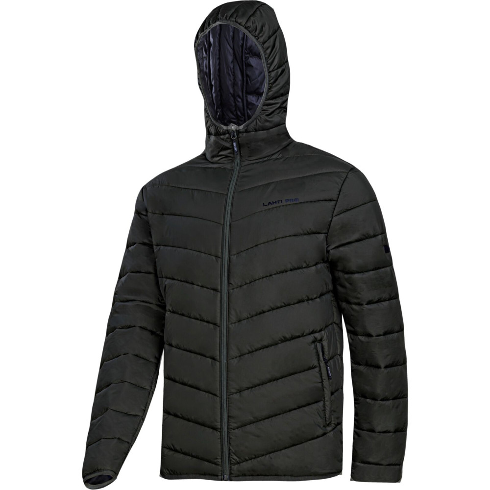 Fodrad jacka med huva, lätt, svart, '2xl', ce, lahti Fodrad jacka med huva, lätt, svart, '2xl', ce, lahti