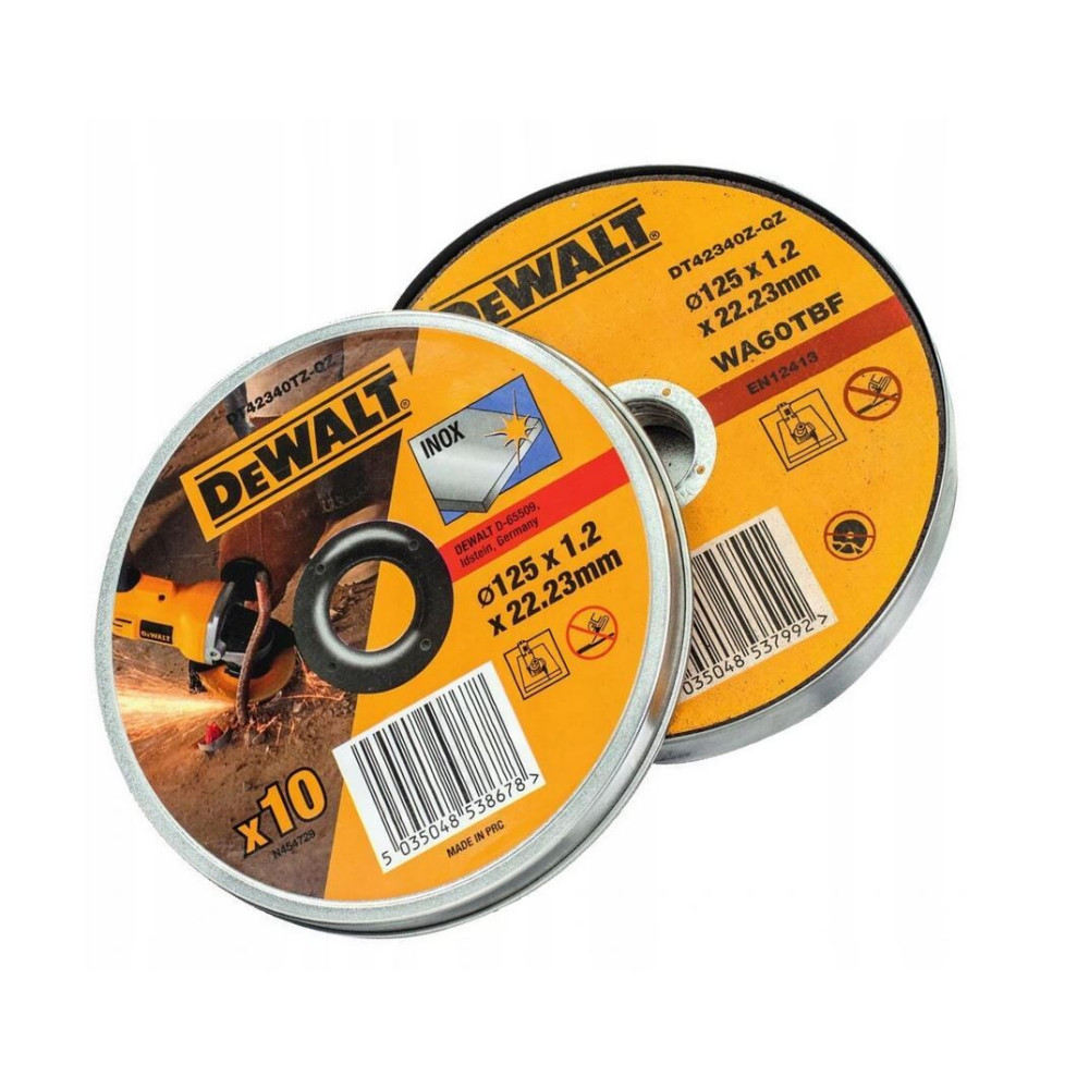 Tarcza do cięcia 125x1.2 thin cut inox, 10 sztuk Tarcza do cięcia 125x1.2 thin cut inox, 10 sztuk