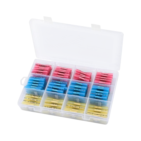 Set med 200 stycken snabbkopplingskrympslangar E6062