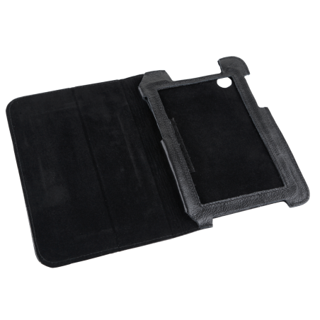 Fodral i svart färg dedikerad till Samsung Galaxy Tab P3100.