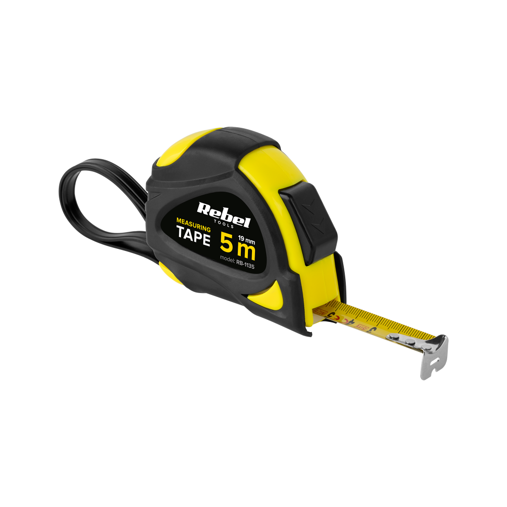 Hopfällbart stålmåttband 5m 19mm Hopfällbart stålmåttband 5m 19mm
