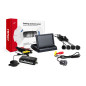 Parkeringsensorsats TFT02 4,3' med kamera HD-307-IR 4 svarta sensorer