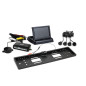 Parksensorset TFT02 4,3' med kamera HD-402-LED 4 svarta sensorer 'gold'