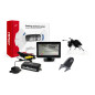 Parkeringssensorset TFT01 4,3' med HD-kamera HD-502-IR 4 vita sensorer