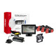Parkeringsradarsats TFT01 4,3' med kamera HD-501-IR 4 svarta inre sensorer
