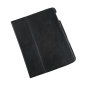 Fodral dedikerad till Apple iPad 2 i svart naturläder