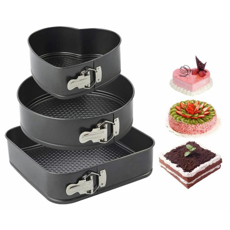 AG670A Bakform för 3 kakor