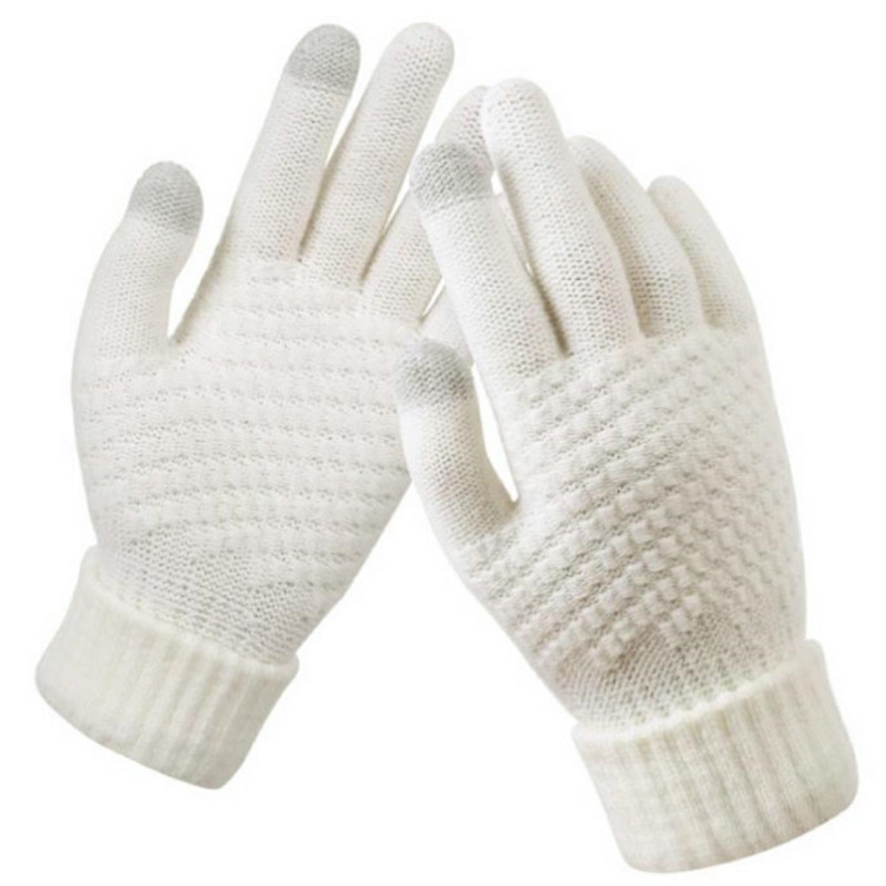 BQ19O Vinterhandskar beige