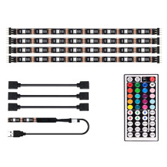 ZD4D TV LED RGB-belysning 4x50cm