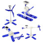 AG211D Solar educational kit 6-in-1 blå
