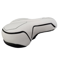 RW5H Cykelsadelgelé med reflekterande vit