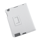 Fodral dedikerad till Apple iPad 3 i vitt läder.