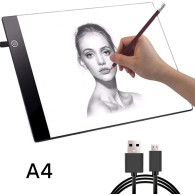 AG633E Deska kreślarska podświetlana a4