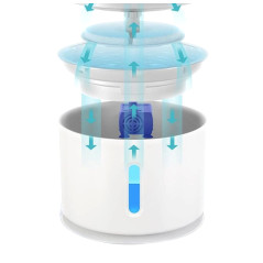 AG684D Automatisk vattenautomat 2,4 liter