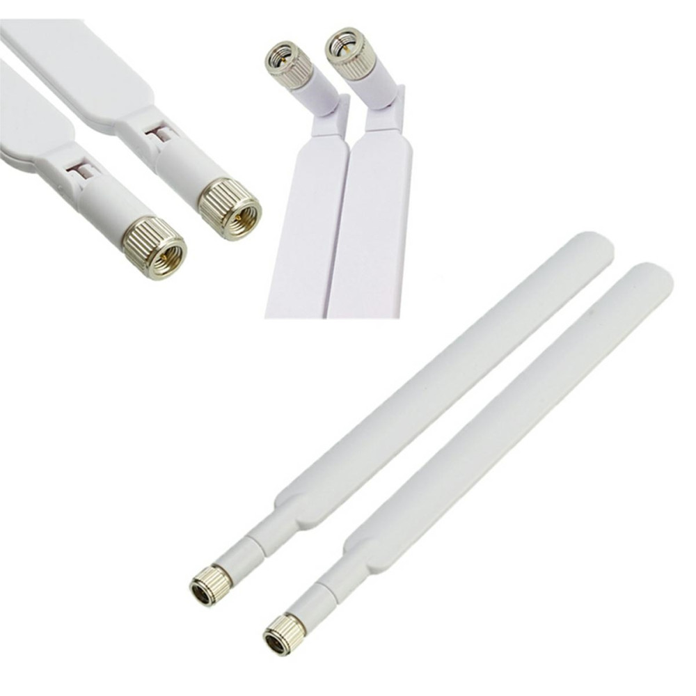 AK115B 2 x antenn router lte sma vit