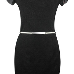 BQ53B Elastiskt band 70cm silver