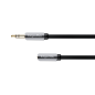Kabel hane - rakpropp 3,5 mm stereo 1,0 m Kruger&Matz