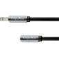 Kabel hane - rakpropp 3,5 mm stereo 1,0 m Kruger&Matz