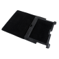 Fodral i svart färg, dedikerad till Samsung Galaxy Tab P5100 (naturligt läder)
