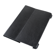 Fodral i svart färg, dedikerad till Samsung Galaxy Tab P5100 (naturligt läder)