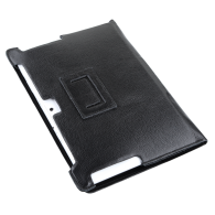 Etui czarne dedykowane do Samsung Galaxy Tab P5100 (skóra naturalna)