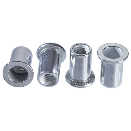 Aluminiummuttrar M6, 20 stycken | HandlaSmidigt.se