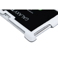 Fodral i vitt dedikerat till Samsung Galaxy Tab P5100 (äkta läder)