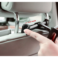 Bilhållare för surfplatta och telefon till bilen från Maclean, monteras på nackstödet, universell MC-894.