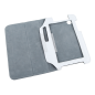 Fodral i vitt, dedikerat till Samsung Galaxy Tab P3100 (äkta läder)