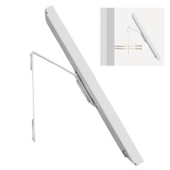 Stativfäste för Maclean surfplatta, vägg- eller bordsmontering med lås, 9,7'/10,2', iPad, 10,5', iPad Air/iPad Pro, 10,1', Samsu