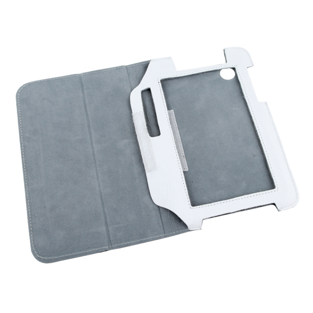 Fodral i vitt, dedikerat till Samsung Galaxy Tab P3100. Fodral i vitt, dedikerat till Samsung Galaxy Tab P3100.