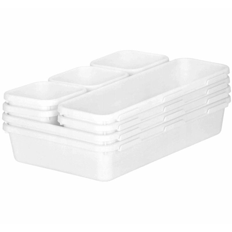 AG641C Modulär organisatör 8st vit