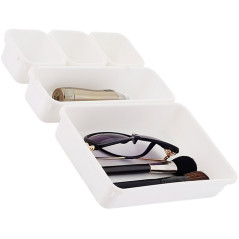 AG641C Modulär organisatör 8st vit