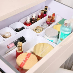 AG641C Modulär organisatör 8st vit