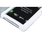 Fodral i vitt, dedikerat till Samsung Galaxy Tab P3100.