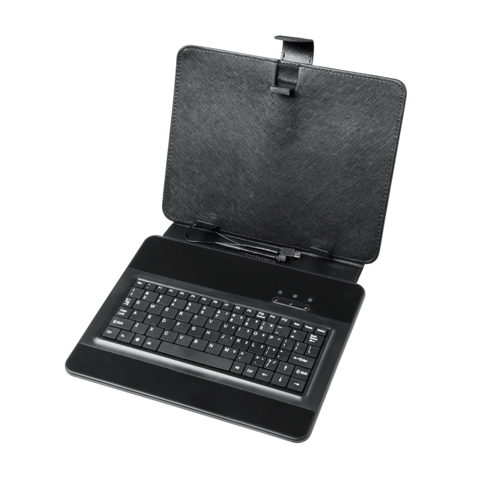 Universellt fodral för 9,7-tums surfplattor med mini USB-tangentbord Universellt fodral för 9,7-tums surfplattor med mini USB-tangentbord
