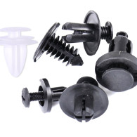 AG717 Set med 100 stycken bilklämmor