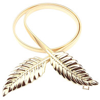 BQ53G Pasek damski 68-100cm gold