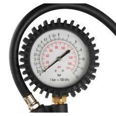 Pump med manometer med en diameter på 80 mm. | HandlaSmidigt.se