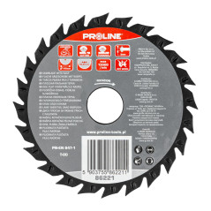 Skiva med sågklinga och tjocka tänder 115mm proline