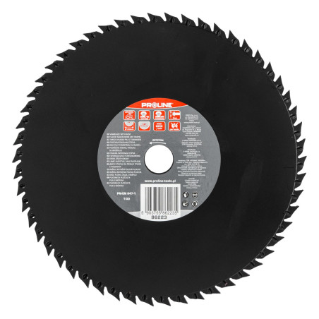 Skiva med sågblad och grova tänder 230mm proline