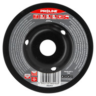 Konvex slipad skiva med små tänder typ b 125mm proline