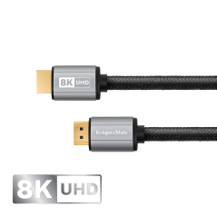 HDMI-HDMI-kabel 2.1 8K 1,8 m Kruger&Matz